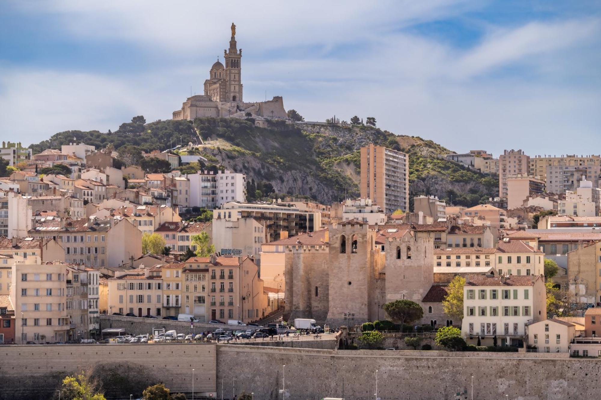 La Pitcholine, Studio Avec Balcon Au Vieux Port Marseille Bagian luar foto